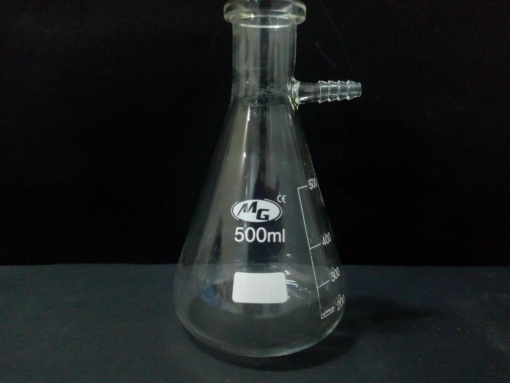 Pack of 6 CHEM SCIENCE INC CS-F0150500 Flask Capacity 500 mL Filtration Bolt Neck Buckner